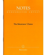 1135. The Musicians' Choice - Schubert color, yellow, poznámkový notes, (Bärenreiter)