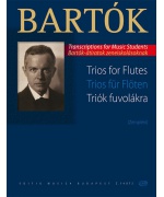 5227. B. Bartók : Trios for flutes (EMB)