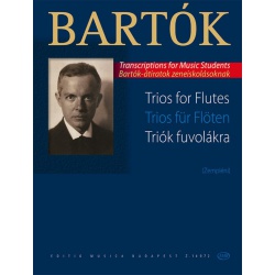 5227. B. Bartók : Trios for flutes (EMB)