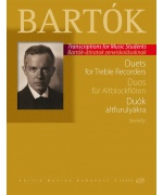 5230. B.Bartók : Duets for treble recorders from the Children's and Female Choruses (EMB)