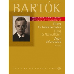 5230. B.Bartók : Duets for treble recorders from the Children's and Female Choruses (EMB)