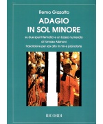 5203. R. Giazotto - T. Albinoni : Adagio in Sol Minore - Alto Sax With Piano