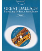 5310. Guest Spot Great Ballads Playalong for tenor saxophone includes CD