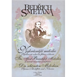 0781. B. Smetana : Nejkrásnější melodie v úpravě pro zobcovou flétnu a klavír (AMOS EDITIO)