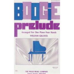 5980. W.Gillock : Boogie prelude piano duet