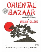 5984. W. Gillock : Oriental bazaar by W. Gillock / 1 piano 6 rúk