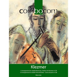 2037. Album : Klezmer : 12 Arrangements for variable instrumentation - Score and parts in C/B