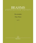 2561. J.Brahms : Piano Pieces op. 119 - Urtext (Bärenreiter)