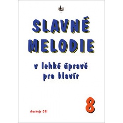 4717. Slavné melodie v lehké úpravě pro klavír 8 + CD