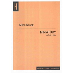 2718. M. Novák : Minuatúry pre flautu a gitaru (HF)