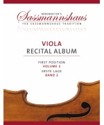 2454. K. Sassmannshaus : Viola Recital Album, Volume 2 (Bäreinreiter)