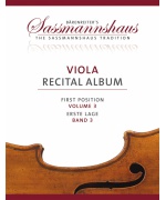 2455. K. Sassmannshaus : Viola Recital Album, Volume 3 (Bäreinreiter)