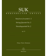 0492. J.Suk : String Quartet no. 2 op. 31 Urtext (Bärenreiter)