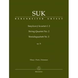 0492. J.Suk : String Quartet no. 2 op. 31 Urtext (Bärenreiter)