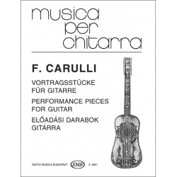 0520. F. Carulli : Performance Pieces for guitar (EMB)