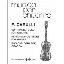 0520. F. Carulli : Performance Pieces for guitar (EMB)