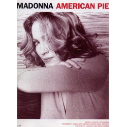 2005. MADONNA : American Pie (Madonna) (Piano, Voice and Guitar) (Music Sales) 