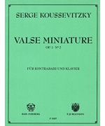 4468. S. Koussevitzky : Valse Miniature Op.1 No.2 (G. Ricordi & Co.)