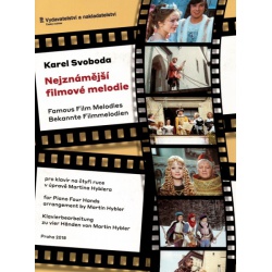 5085. K. Svoboda : Nejznámější filmové melodie pro klavír na čtyři ruce 