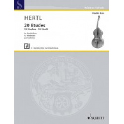 0473. F.Hertl : 20 studií pro kontrabas