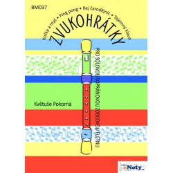 0736. K. Pokorná : Zvukohrátky / čtyři skladby pro sopránovou zobcovou flétnu