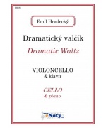 0408. E. Hradecký : Dramatický valčík / housle + klavír
