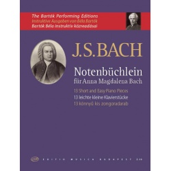 0075. J.S. Bach : 13 Short and Easy Piano Pieces from 