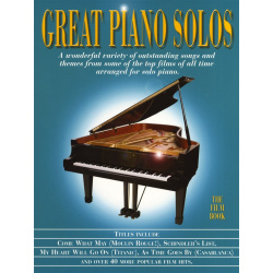 2025. Great Piano Solos: The Film Book