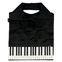 1651. Mini taška čierna  - klavír