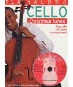 4556. Playalong Cello - Christmas Tunes + CD. Easy cello with piano accompaniment
