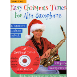 5325.  Easy Christmas Tunes for Alto Saxophone + CD
