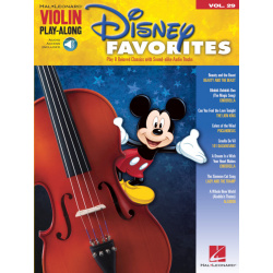 4597. Disney Favorites Violin Play-Along Volume 29 + online materiál