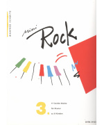 4881. M. Schmitz : Mini Rock 3 - 17 ľahkých rockových skladbičiek pre 1 klavír/ 6 ruk