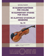 0412. F. Wohlfahrt : 40 Elementary Studies op. 54