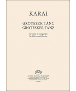 5284. J. Karai : Grotesker Tanz für Flöte und Klavier