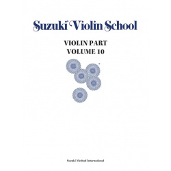 0927. Sh.Suzuki : Violin School vol.10 - Violin Part