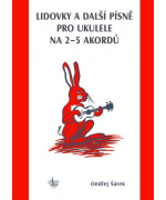 1966. O. Šárek : Lidovky pro ukulele 2 - piesne na 2 - 5 akordov