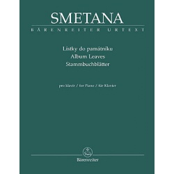 2204. B.Smetana : Lístky do památníku pro klavir 