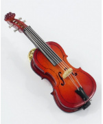 1684. Miniatúrne violončelo v darčekovej krabičke-spona