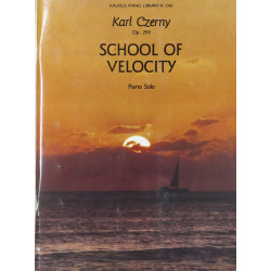 0203. C. Czerny : School of Velocity (piano)