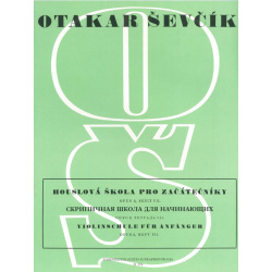 0454. O.Ševčík : Houslová škola pro začátečníky op.6, sešit VII.