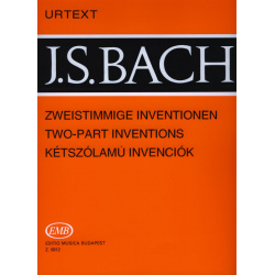 4769. J.S.Bach : Two-part Inventions BWV 772-786 - Urtext 