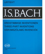 4770. J.S.Bach : Three-part Inventions (15 Sinfonien) BWV 787-801 - Urtext