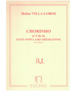 0532. H. Villa-Lobos : Villa-Lobos Suite Pop. N 5 Guitare (Chorinho)