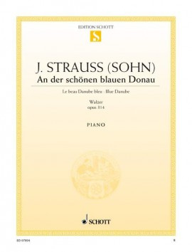 2161. J. Strauss (SOHN) : Blue Danube op. 314 