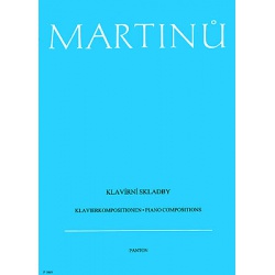 2190. B.Martinů : Klavírní skladby / Piano Compositions