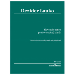 0189. D.Lauko : Slovenské tance pre štvorručný klavír