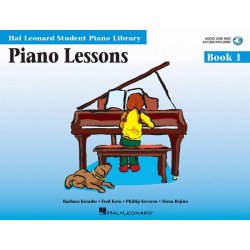 4747. P. Keveren : Hal Leonard Student Piano Library: Piano Lessons Book 1 + link na bezplatne stiahnutie Audio a Midi 