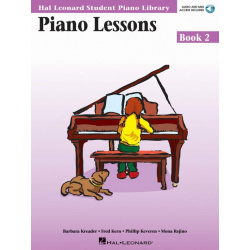 3534. W.P.Schmidt : Hal Leonard Student Piano Library: Piano Lessons Book 2 + link na bezplatne stiahnutie Audio a Midi 