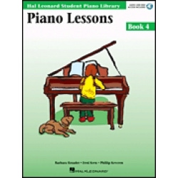 3536. Hal Leonard Student Piano Library - Piano Lessons Book 4 + link na bezplatne stiahnutie Audio a Midi 